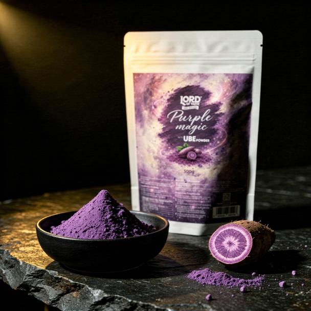 Proszek z Ube oraz fioletowych batatów Purple Magic Lord of Taste 500g