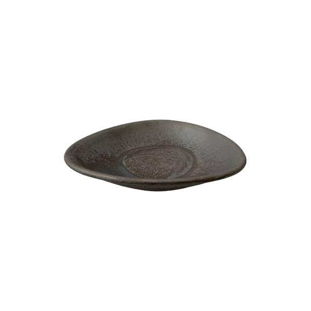 Talerz głęboki 24cm KERA Delta, kolor hematyt