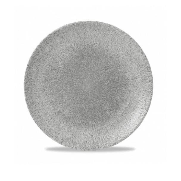 Raku Jasper Grey Evolve Coupe Plate