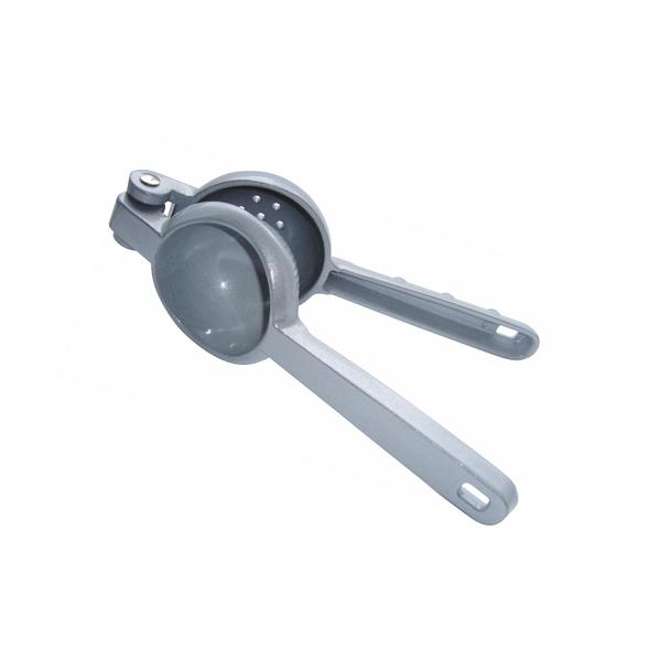 Wyciskacz ręczny do cytrusów, zamykany, srebrny, żeliwo cynkowe