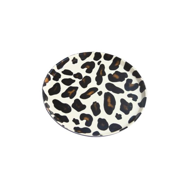 Taca z polipropylenu 36cm, okrągła, wzór Żyrafa