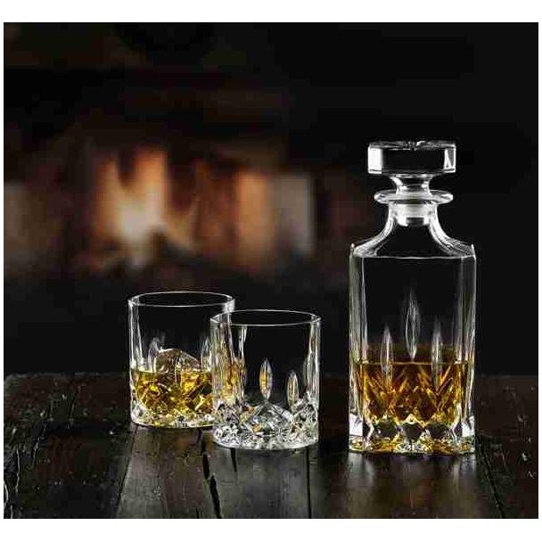Zestaw do Whisky Opera RCR (Karafka Opera 750ml plus 6x Szklanka niska Opera RCR 300ml)
