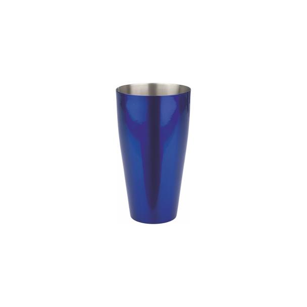 Shaker bostoński duży, lakierowany, niebieski-metalic, 800ml (bez szklanicy)