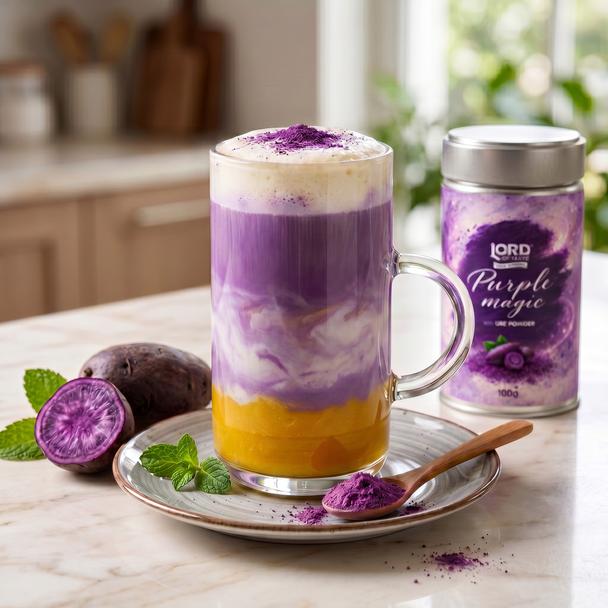 Proszek z Ube oraz fioletowych batatów Purple Magic Lord of Taste 100g