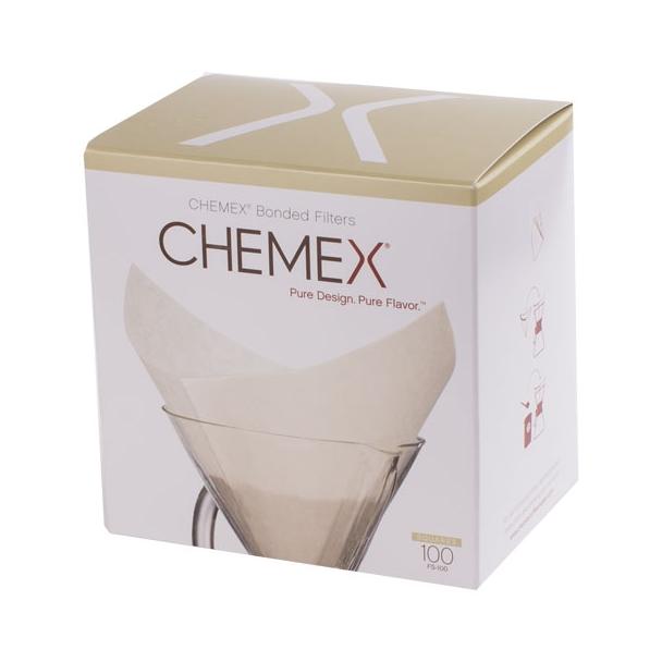 Chemex filtry papierowe kwadratowe Białe - 6, 8,10 filiżanek