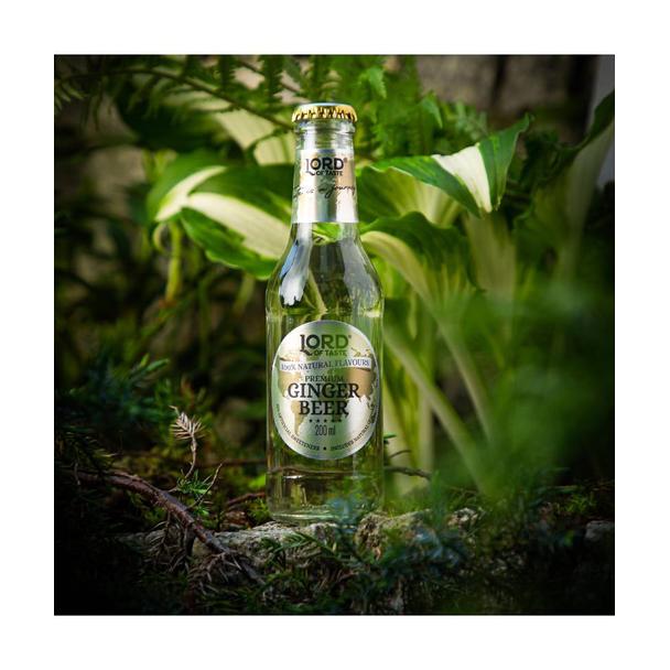 Lord of Taste, Premium Ginger Beer (piwo imbirowe), napój butelka 200ml