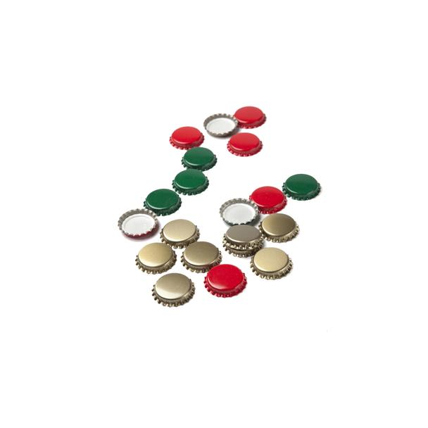 Kapsle złote, 100szt