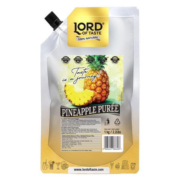 Puree Owocowe Lord of Taste Ananas 1kg