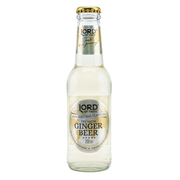 Lord of Taste, Premium Ginger Beer (piwo imbirowe), napój butelka 200ml