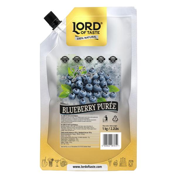 Puree Owocowe Lord of Taste Borówka/Jagoda 1kg