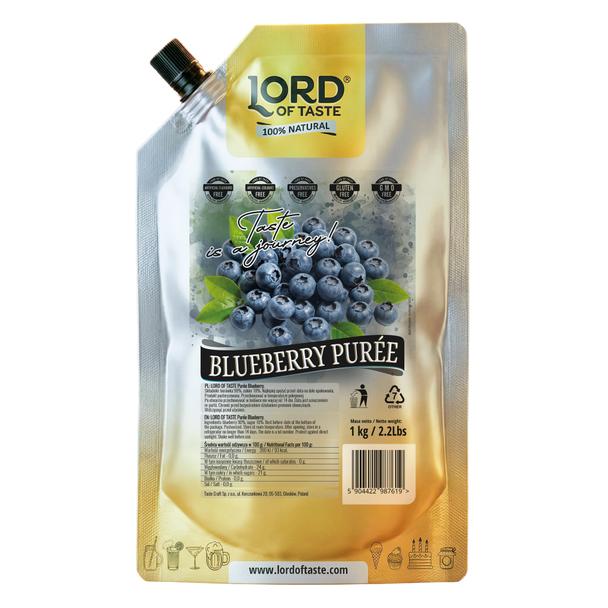 Puree Owocowe Lord of Taste Borówka/Jagoda 1kg