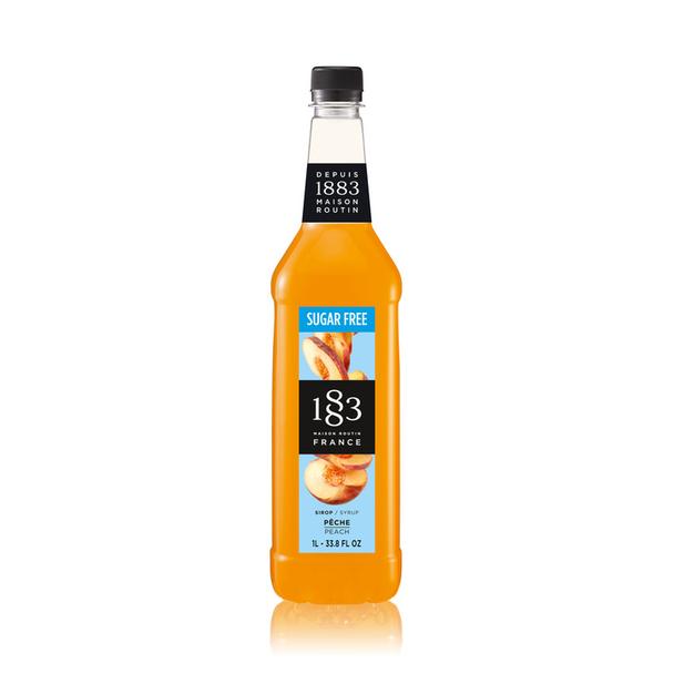 Syrop 1883 Routin Brzoskwinia Sugar Free, plastikowa butelka PET 1L