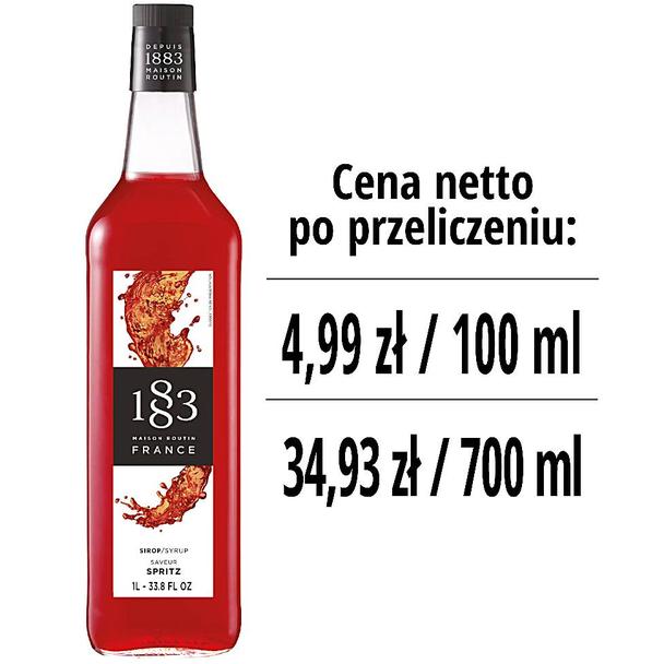 Syrop 1883 Routin Spritz, szklana butelka 1L