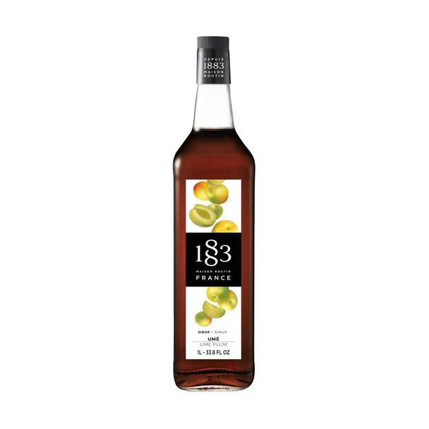 Syrop 1883 Routin Ume (Morela Japońska), szklana butelka 1L