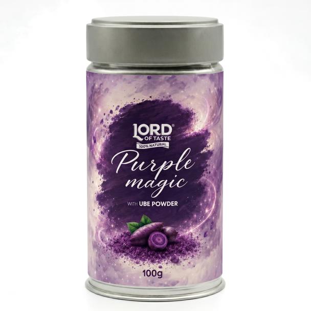 Proszek z Ube oraz fioletowych batatów Purple Magic Lord of Taste 100g