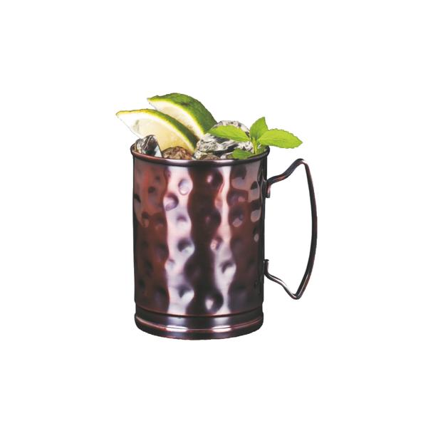 Kubek miedziany Copper Mug Pressed Julep Roller 414ml
