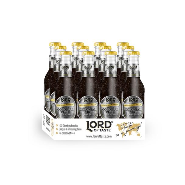 Lord of Taste, Premium Colonial Coke (Cola) SUGAR FREE, napój butelka 200ml