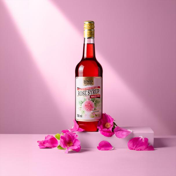Syrop z Kwiatu Róży Premium Lord of Taste 700ml