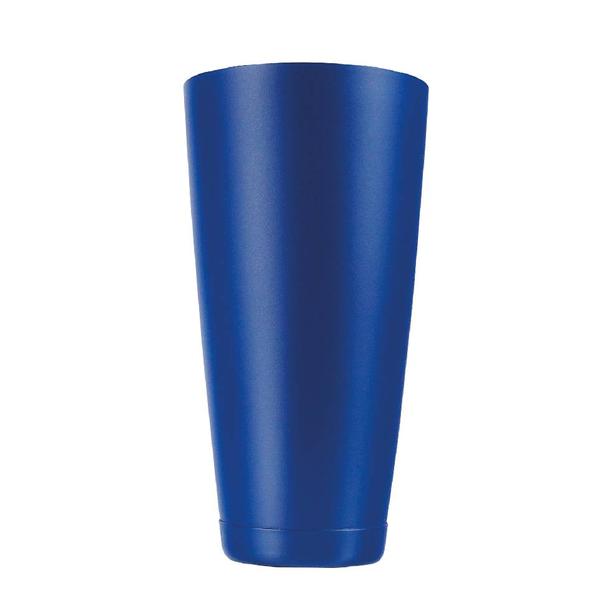 Shaker bostoński duży, lakierowany, granatowy matowy, 800ml (bez szklanicy)