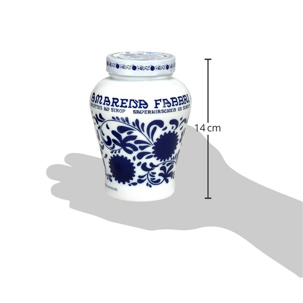 Wiśnie cocktailowe Amarena w syropie Fabbri 600g (słój ozdobny +-70szt.)