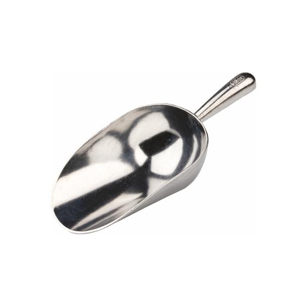 Szufelka do lodu aluminiowa, średnia 12 oz