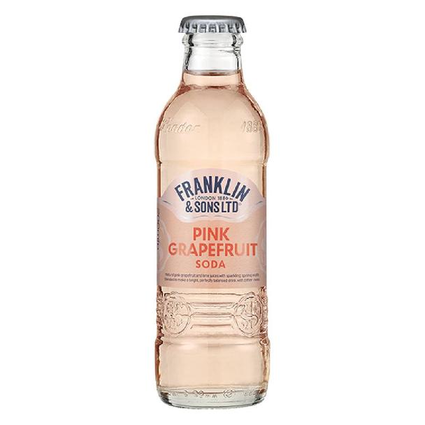 Franklin & Sons Pink Grapefruit Soda, napój butelka 200ml