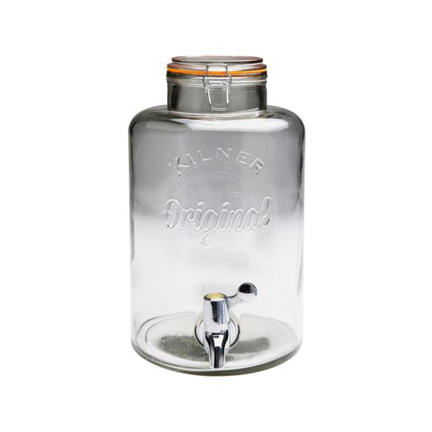 Słój szklany z plastikowym kranikiem Punch Barrel 8L