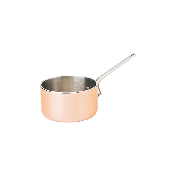 Mini garnuszek do serwowania, pokryty miedzią 7,5cm/150ml