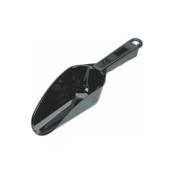 Szufelka do lodu z poliwęglanu, czarna 0,35 L