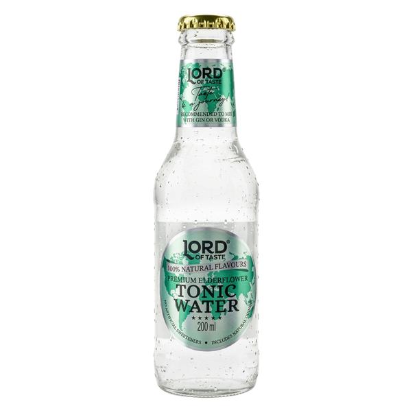 Lord of  Taste, Premium Elderflower (kwiat bzu) Tonic Water, napój butelka 200ml