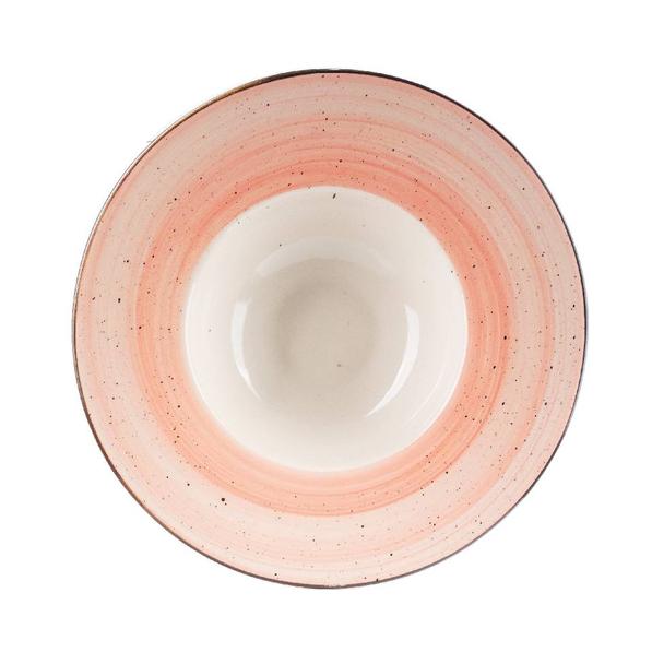 Talerz do pasty 23cm KERA Still, kolor różowy