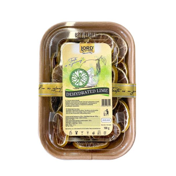 Limonka suszona Lord of Taste, plastry 100g