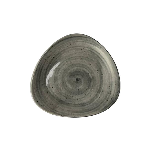 Talerz płytki 30cm KERA Delta, kolor szary