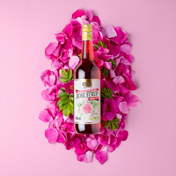 Syrop z Kwiatu Róży Premium Lord of Taste 700ml