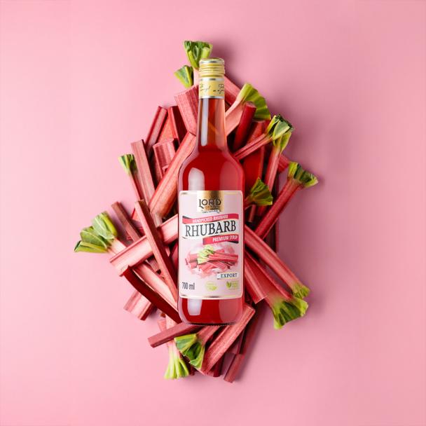 Syrop z Rabarbaru Premium Lord of Taste 700ml