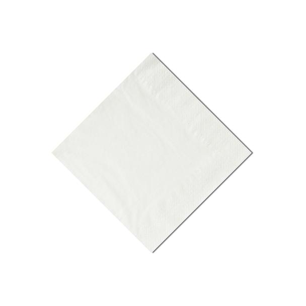 Serwetki cocktailowe, 33x33cm, składane 1/4, białe, 250szt