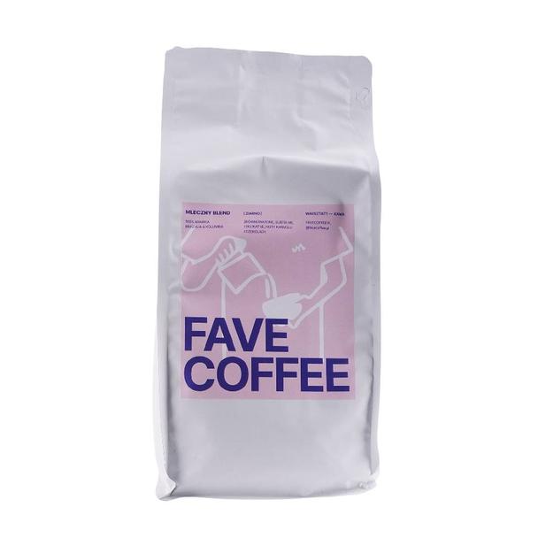 Kawa Fave Coffee Mleczny Blend 1kg