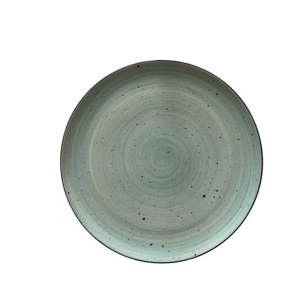 Talerz płytki 29cm KERA Still, kolor seledynowy
