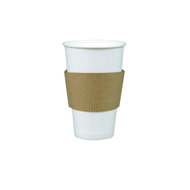 Opaska tekturowa na kubek 300ml/380ml/400ml, op.50 sztuk