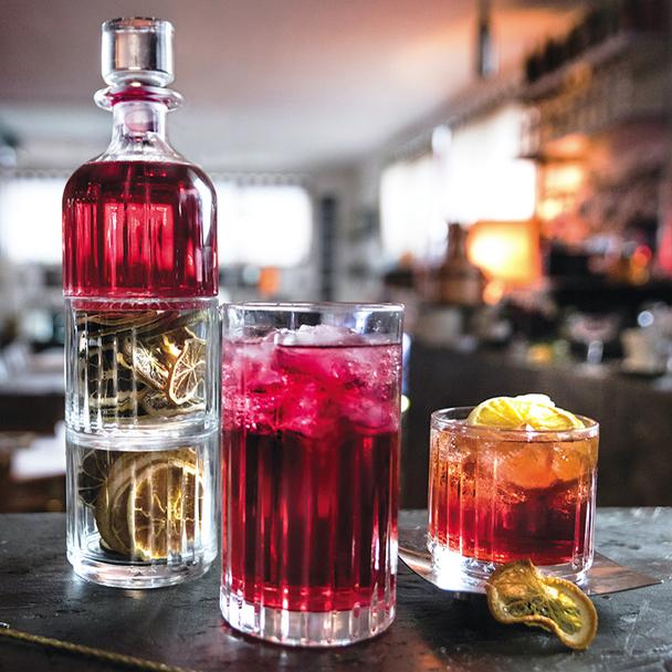 Zestaw Karafka Combo RCR 335ml plus 2 szklanki niskie Combo 370ml