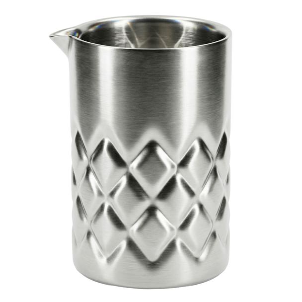 Kubek (Mixing Cup) barmański z lejkiem, podwójna ścianka, stal nierdzewna, 700ml