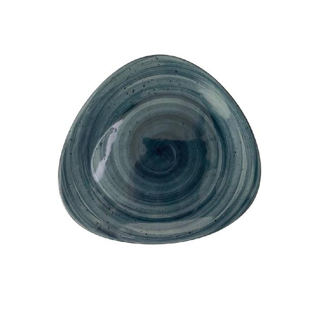 Talerz głęboki 32cm KERA Delta, kolor morski