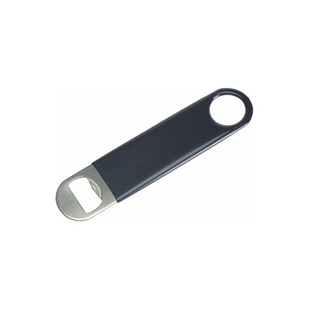 Otwieracz do butelek typu speed, okleina winylowa, czarny