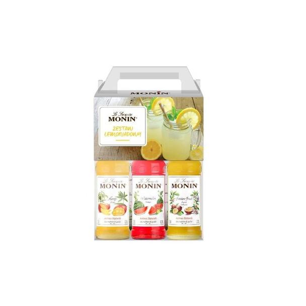 Zestaw lemoniadowy Monin 3x250ml