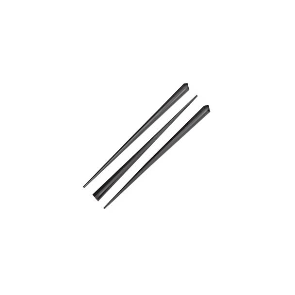 Wykałaczka cocktailowa Prisma, czarna 13,5cm, 1000szt