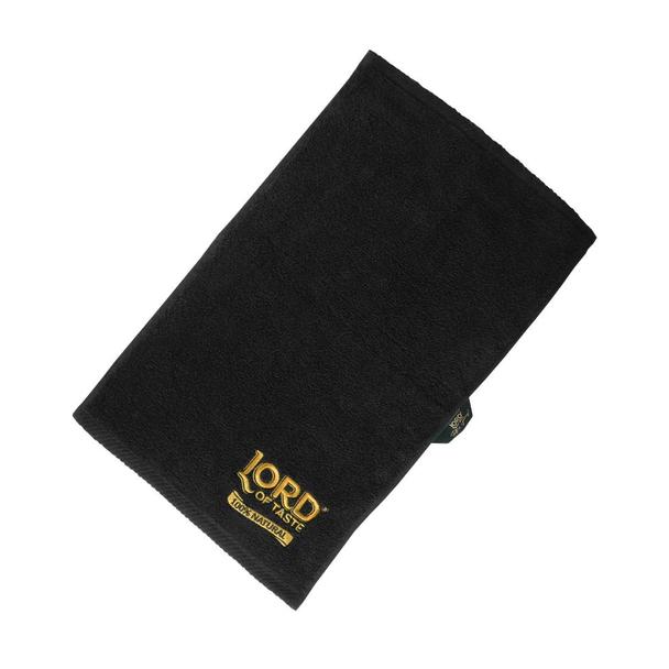 Ręcznik barmański,czarny, 100% bawełna 52x29cm