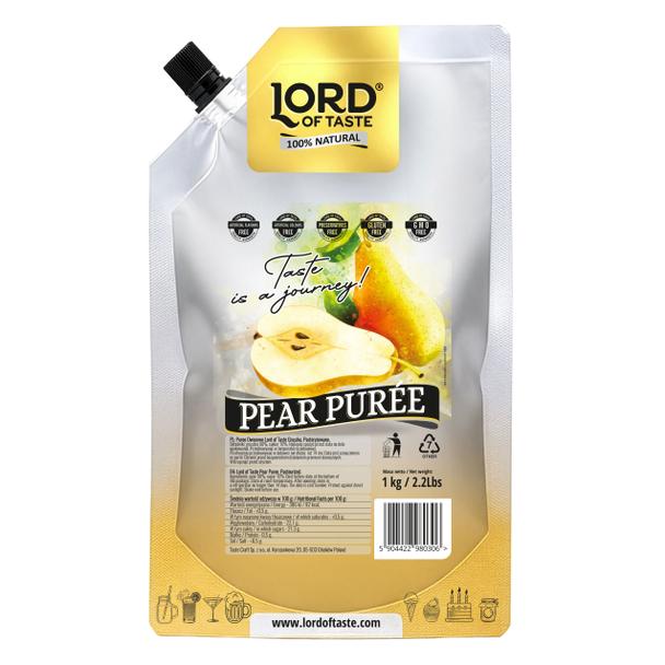 Puree Owocowe Lord of Taste Gruszka 1kg