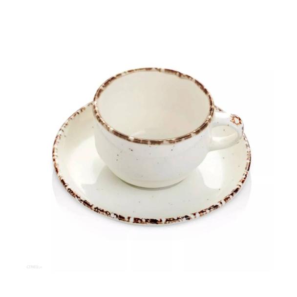 Filiżanka ze spodkiem Opal 90ml