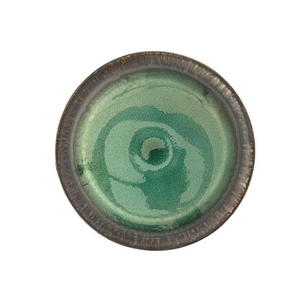 Talerz płytki 29cm KERA Still, kolor szmaragd