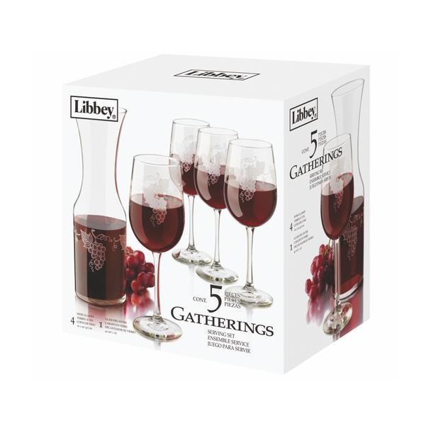 Zestaw prezentowy do serwowania wina Gatherings (5 elementów)